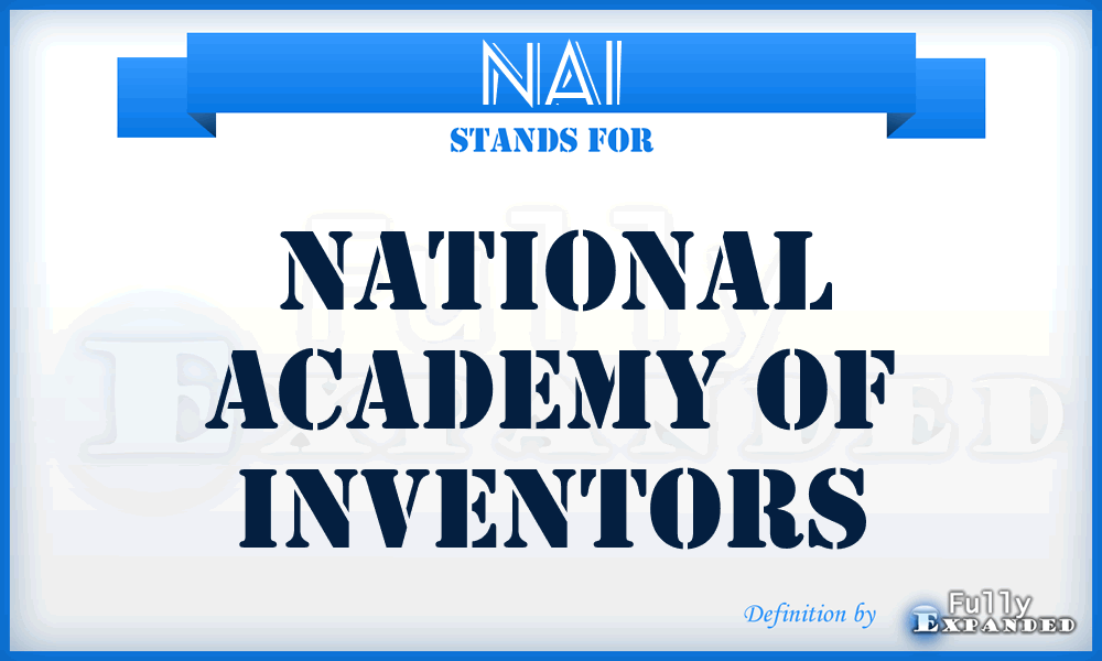 NAI - National Academy of Inventors