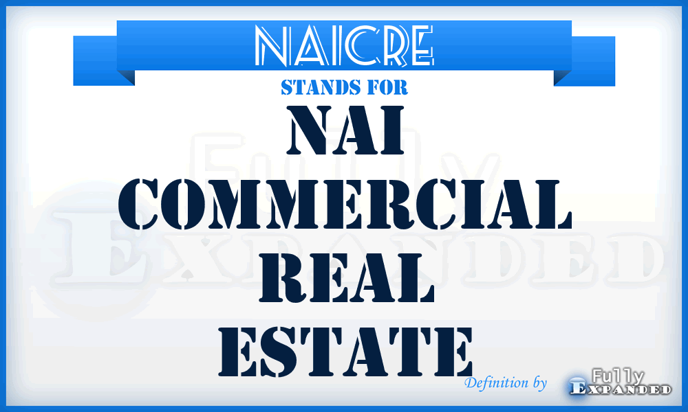 NAICRE - NAI Commercial Real Estate