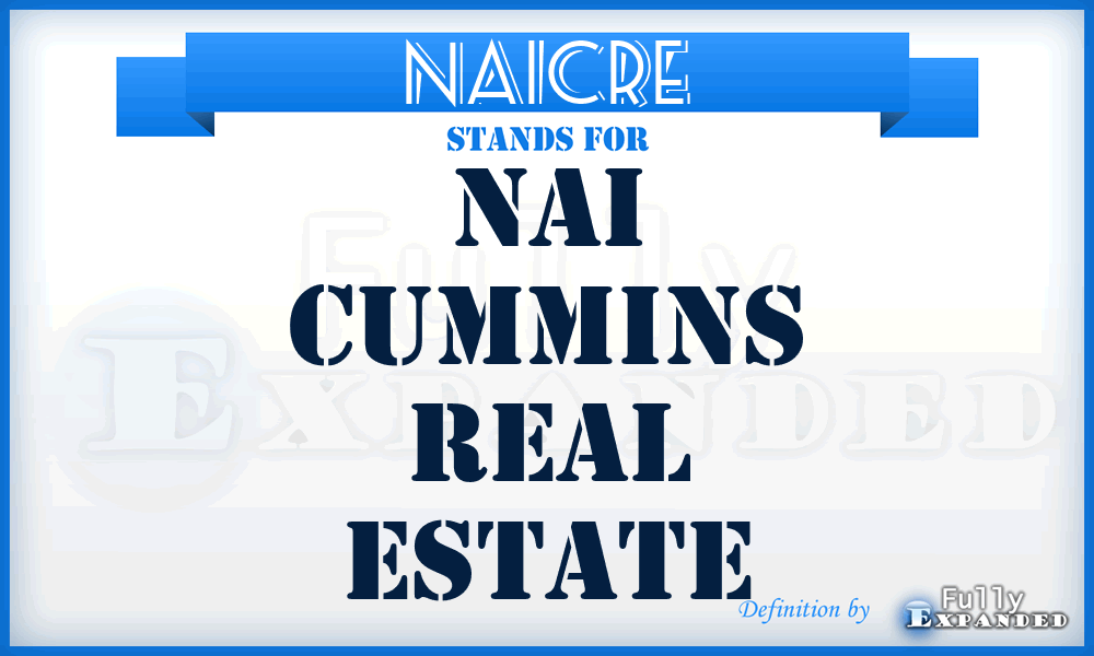 NAICRE - NAI Cummins Real Estate