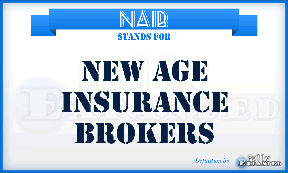 NAIB - New Age Insurance Brokers