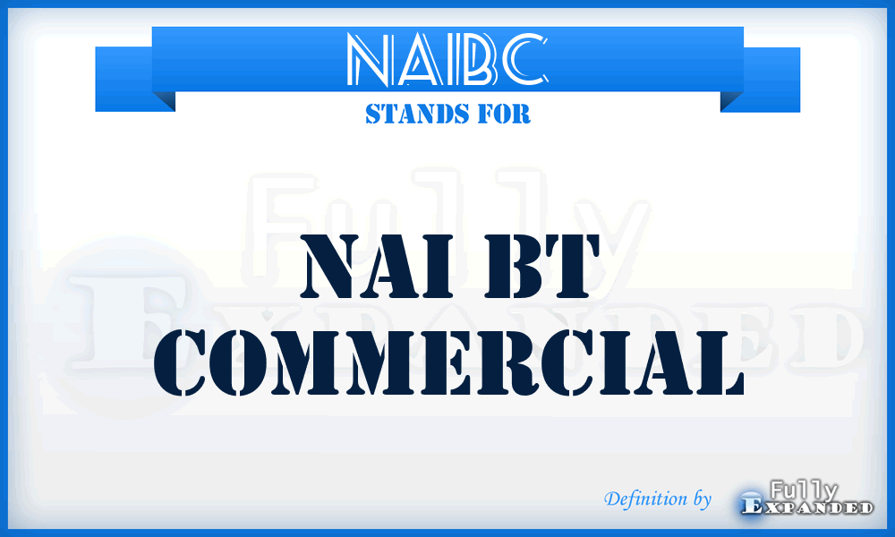 NAIBC - NAI Bt Commercial