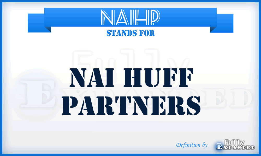 NAIHP - NAI Huff Partners