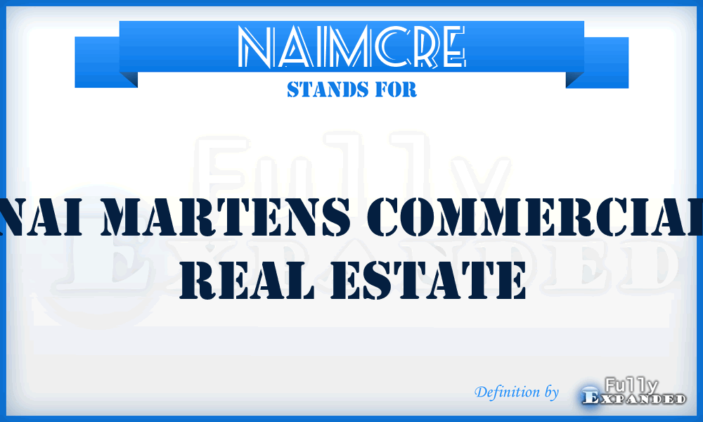 NAIMCRE - NAI Martens Commercial Real Estate