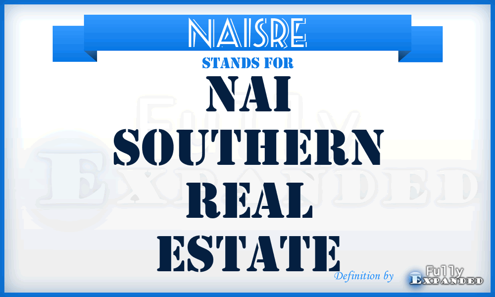 NAISRE - NAI Southern Real Estate