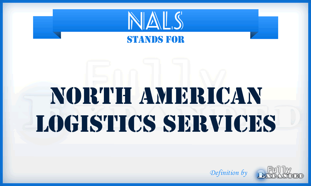 NALS - North American Logistics Services