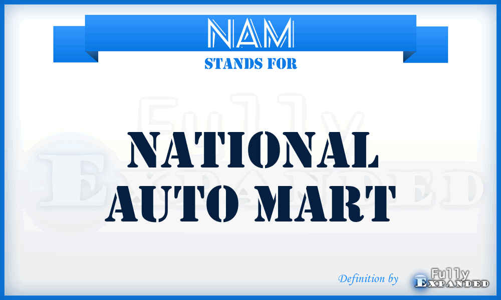 NAM - National Auto Mart