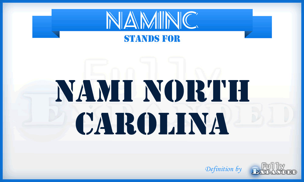 NAMINC - NAMI North Carolina