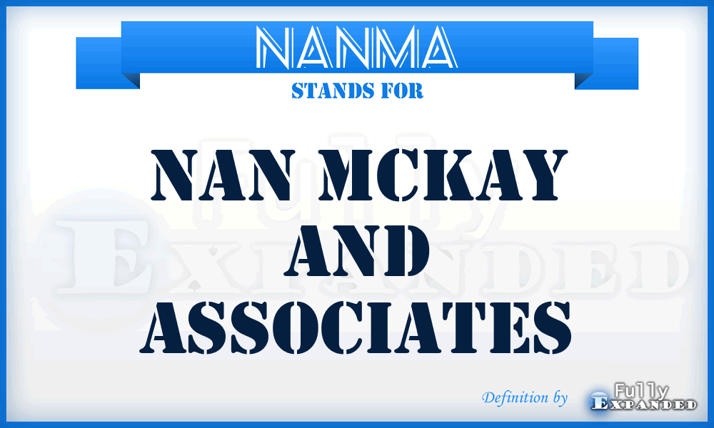 NANMA - NAN Mckay and Associates