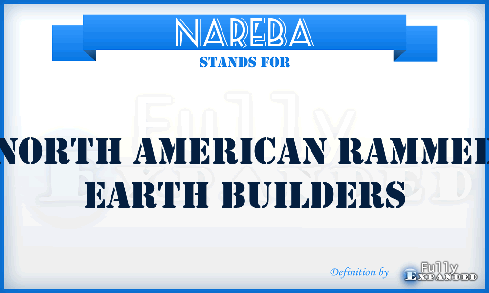 NAREBA - North American Rammed Earth Builders