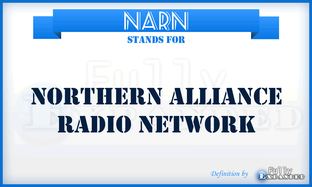 NARN - Northern Alliance Radio Network