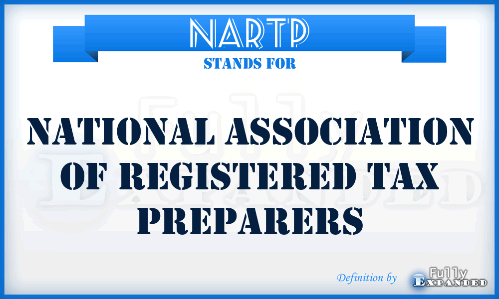 NARTP - National Association of Registered Tax Preparers