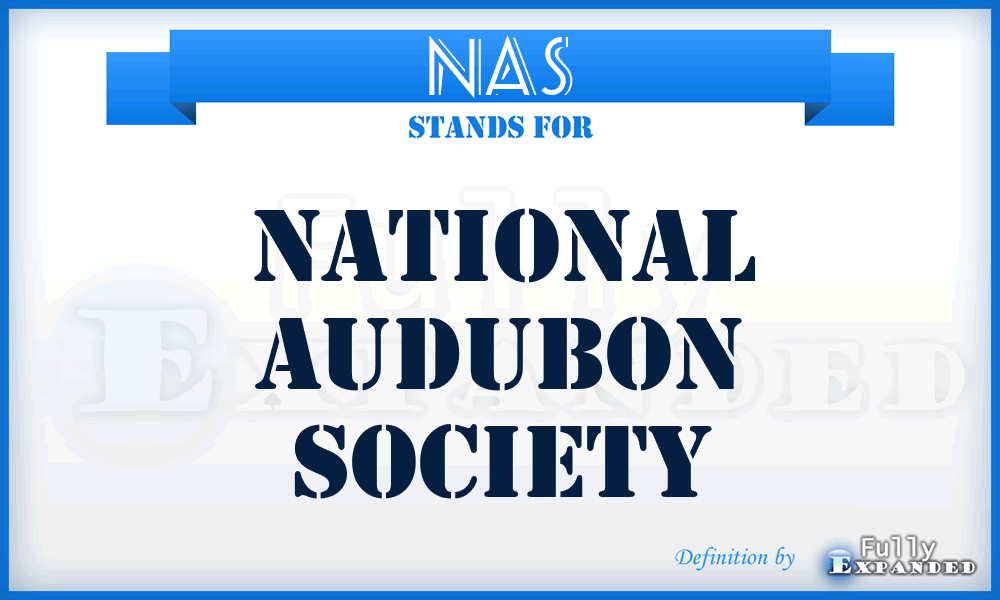NAS - National Audubon Society