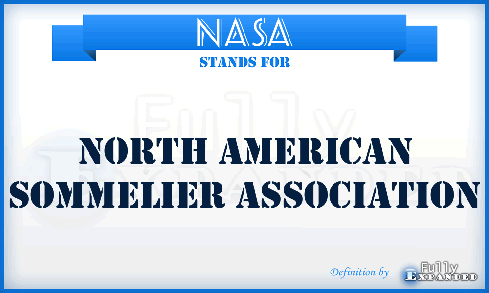 NASA - North American Sommelier Association