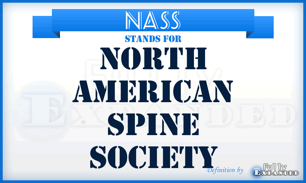 NASS - North American Spine Society