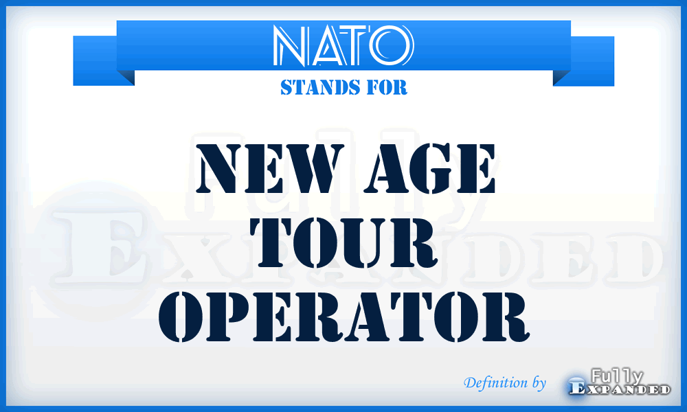 NATO - New Age Tour Operator