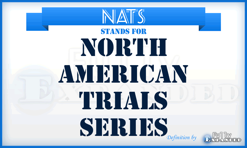 NATS - North American Trials Series