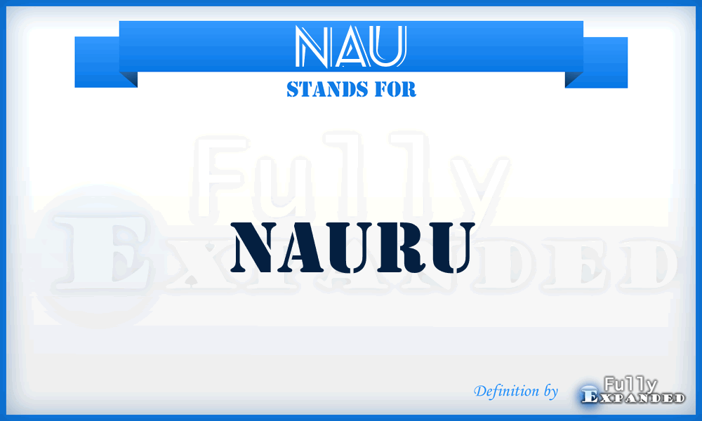 NAU - Nauru