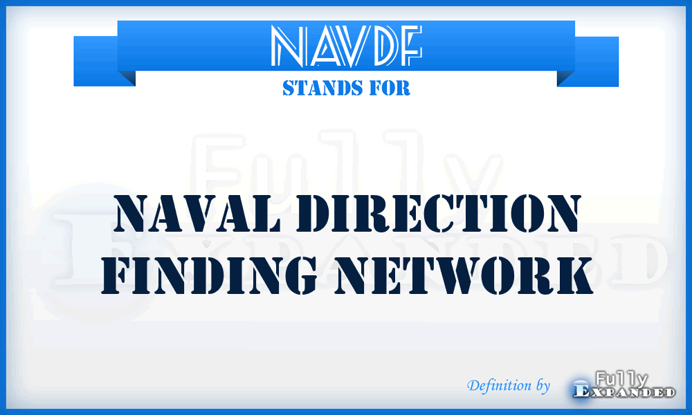 NAVDF - Naval direction finding network
