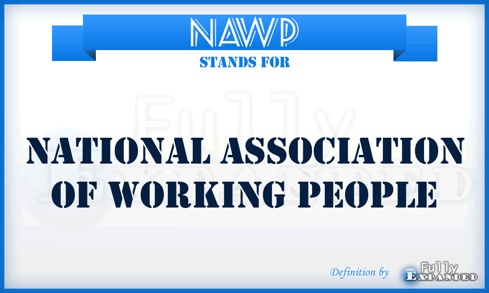 NAWP - National Association of Working People