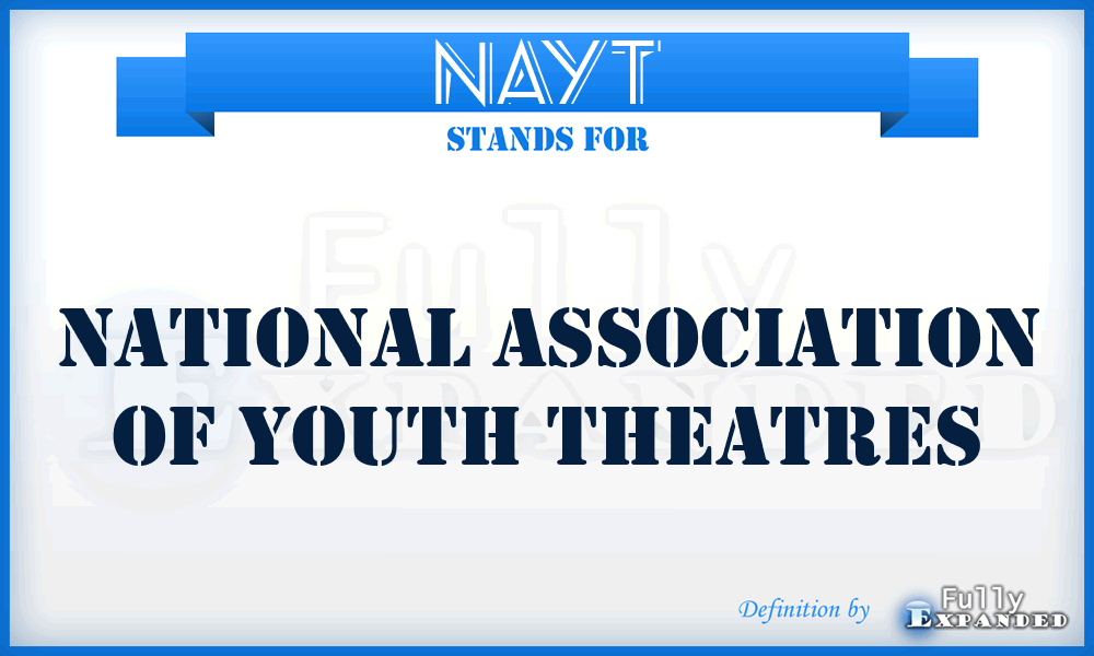 NAYT - National Association of Youth Theatres
