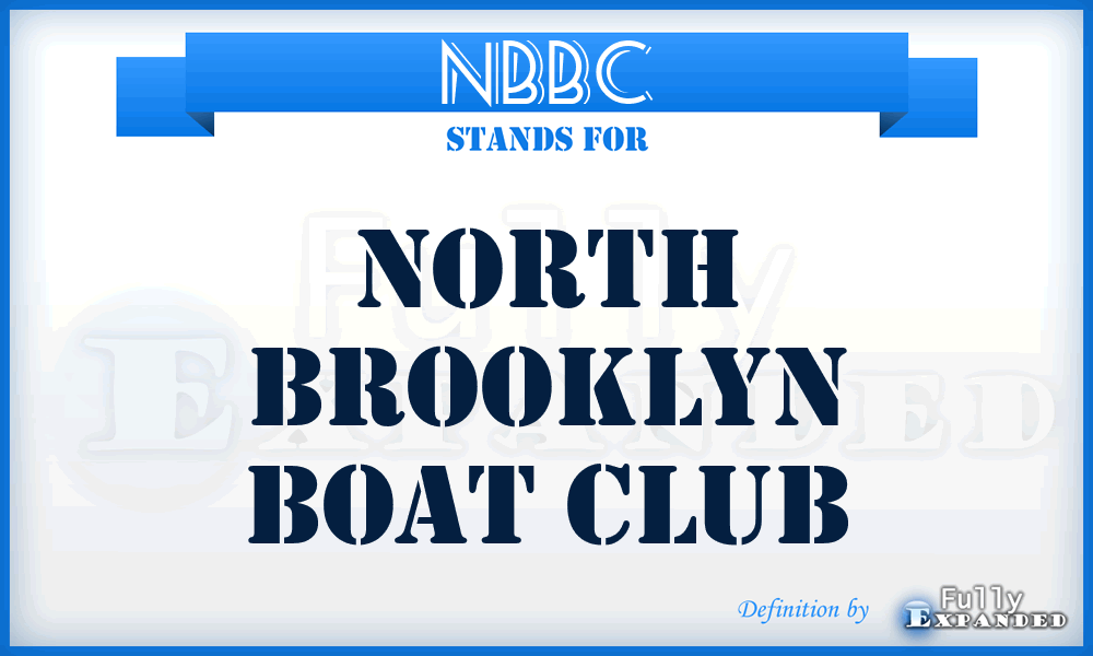 NBBC - North Brooklyn Boat Club