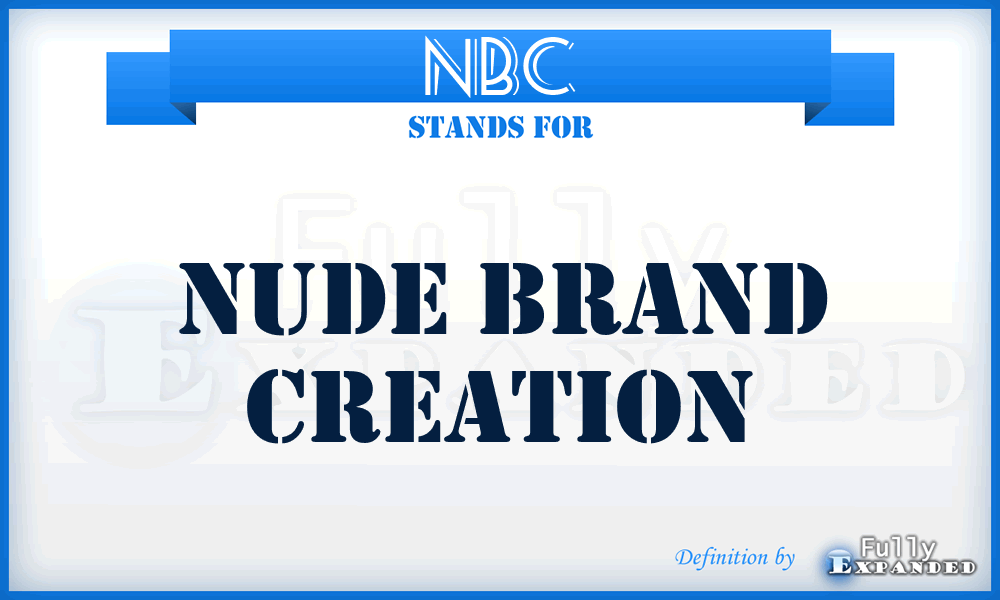 NBC - Nude Brand Creation