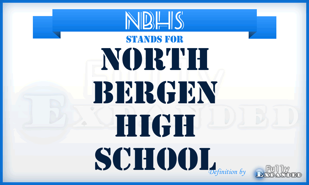 NBHS - North Bergen High School