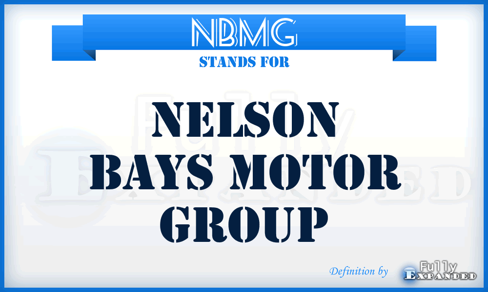 NBMG - Nelson Bays Motor Group