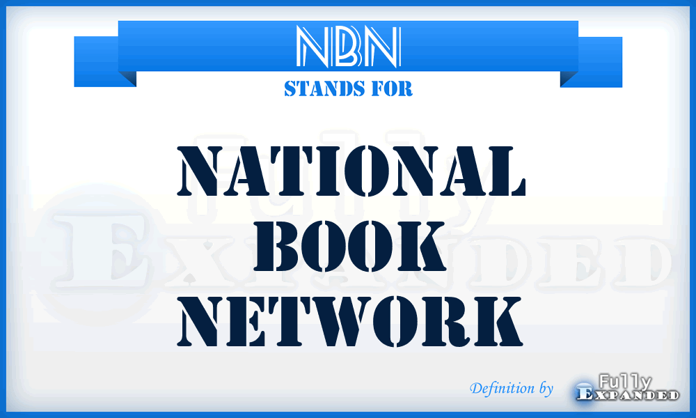 NBN - National Book Network