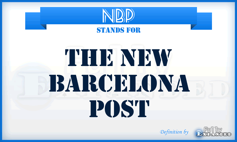 NBP - The New Barcelona Post