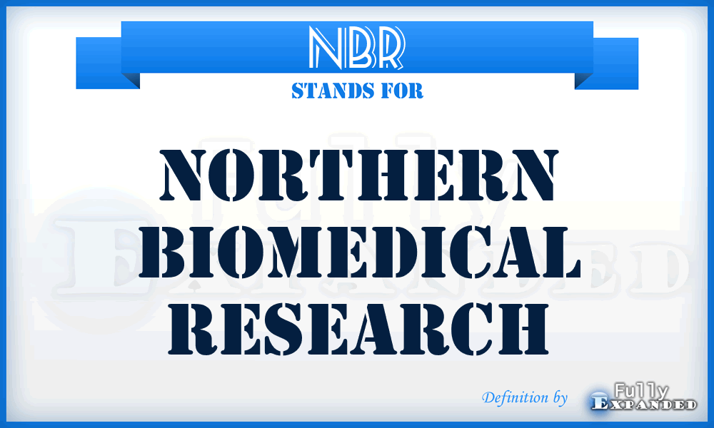 NBR - Northern Biomedical Research