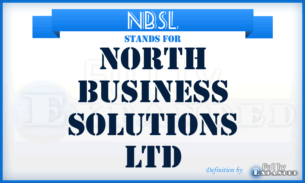 NBSL - North Business Solutions Ltd