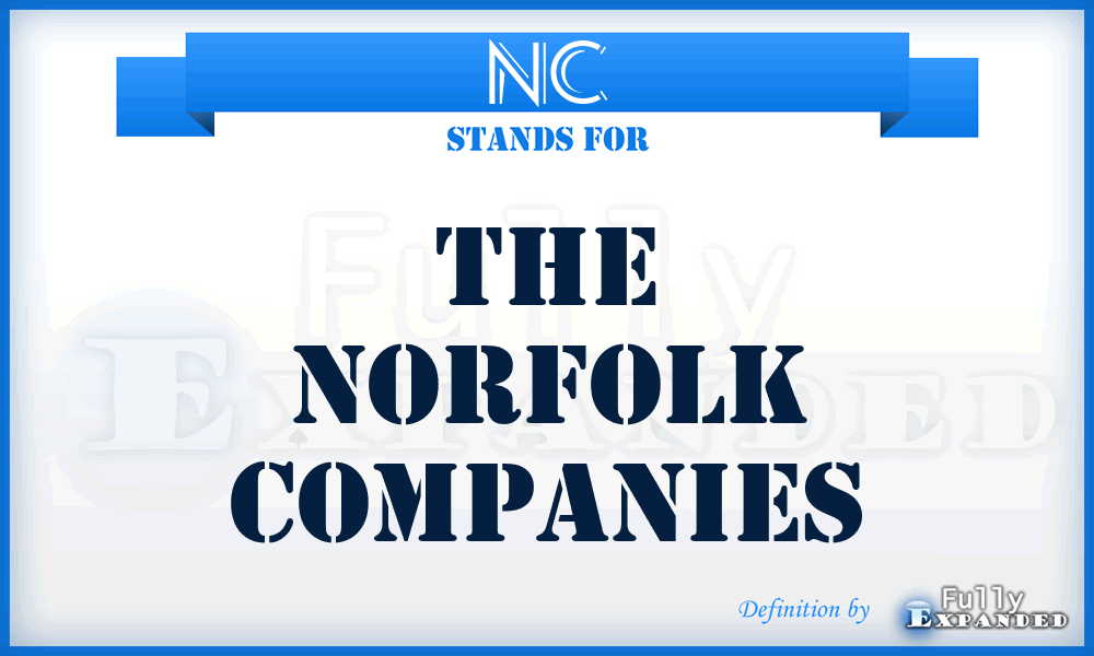 NC - The Norfolk Companies