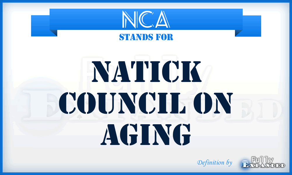NCA - Natick Council on Aging