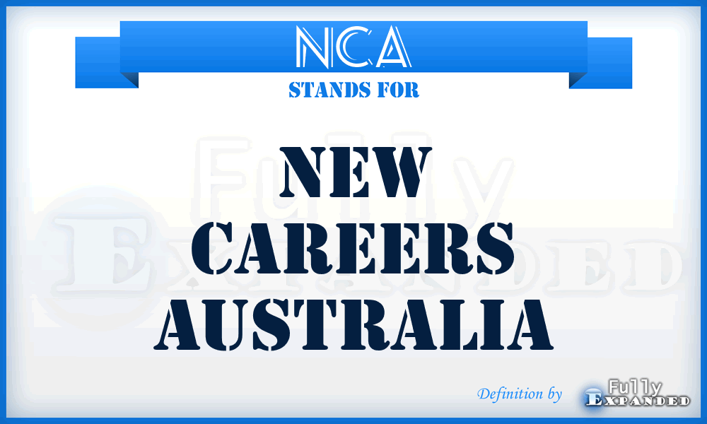 NCA - New Careers Australia
