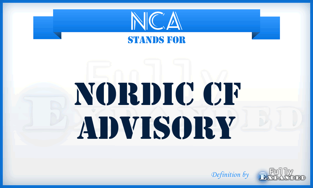 NCA - Nordic Cf Advisory