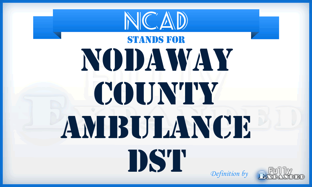 NCAD - Nodaway County Ambulance Dst