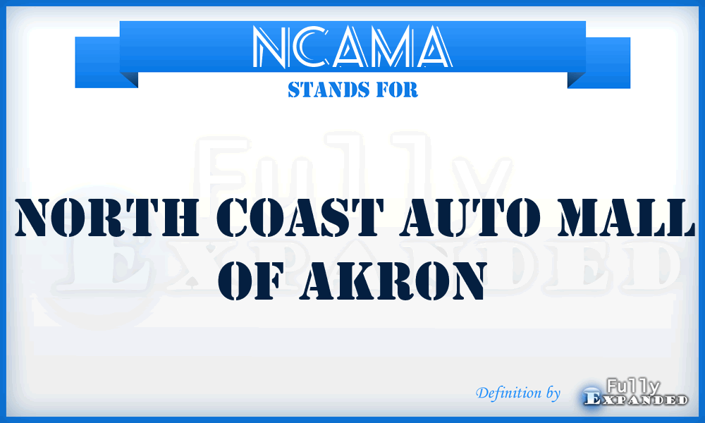 NCAMA - North Coast Auto Mall of Akron