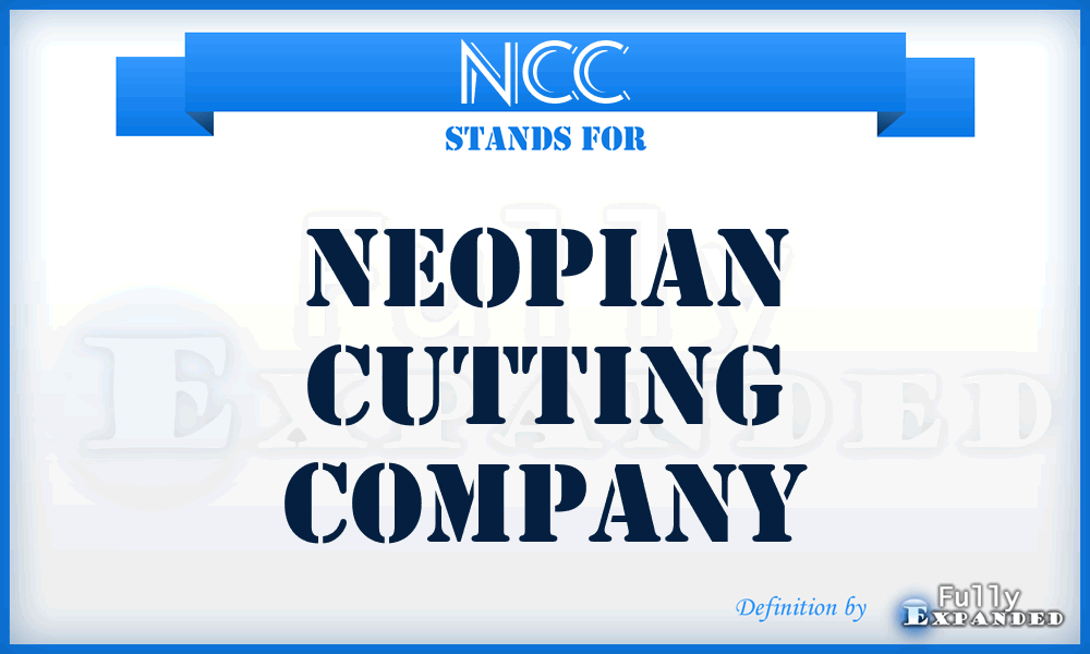 NCC - Neopian Cutting Company