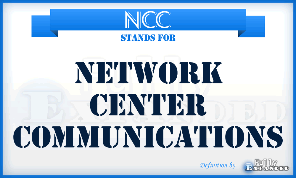 NCC - Network Center Communications