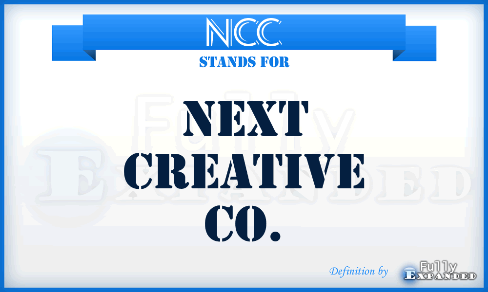 NCC - Next Creative Co.