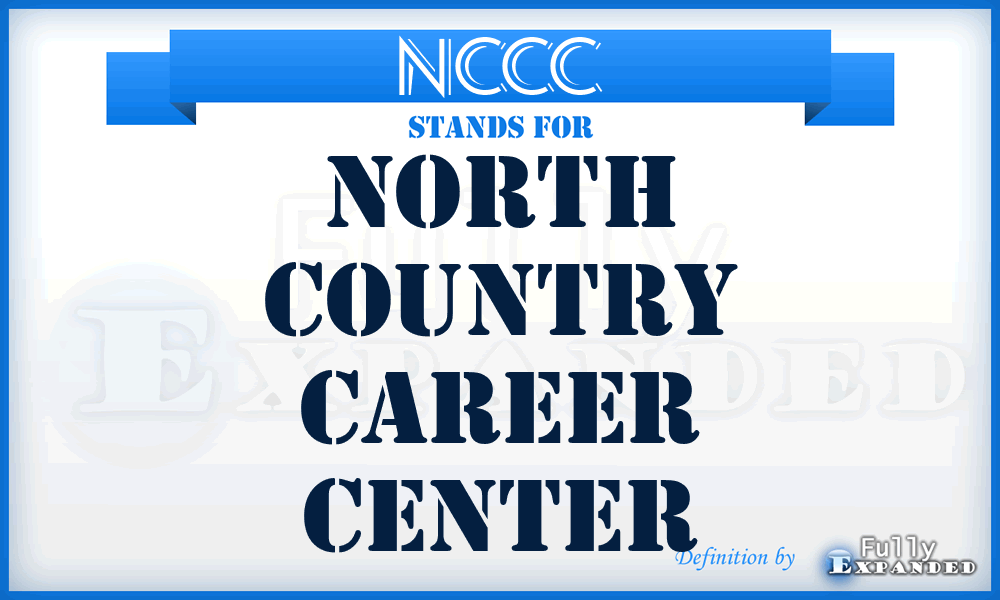 NCCC - North Country Career Center