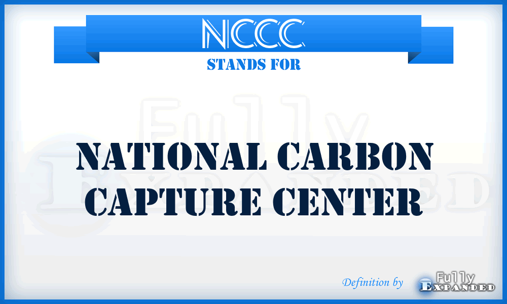 NCCC - National Carbon Capture Center