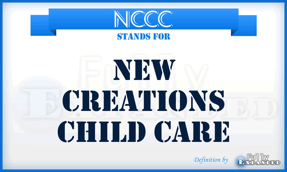 NCCC - New Creations Child Care