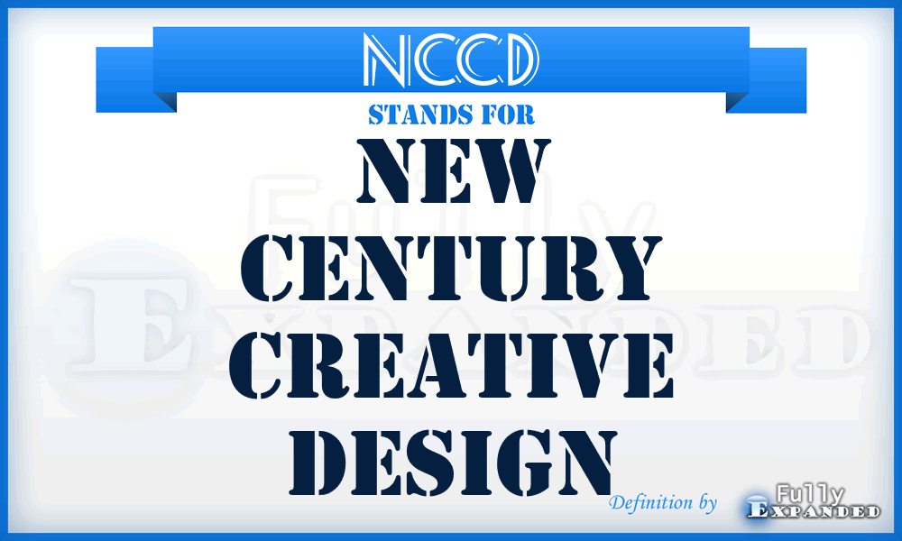 NCCD - New Century Creative Design