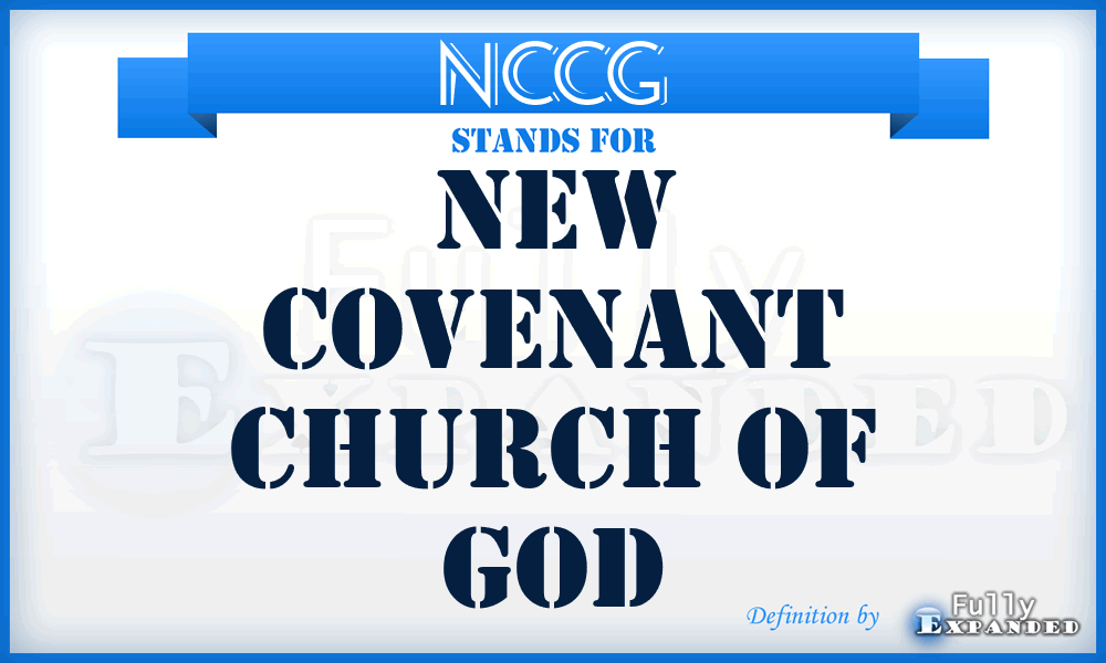 NCCG - New Covenant Church of God