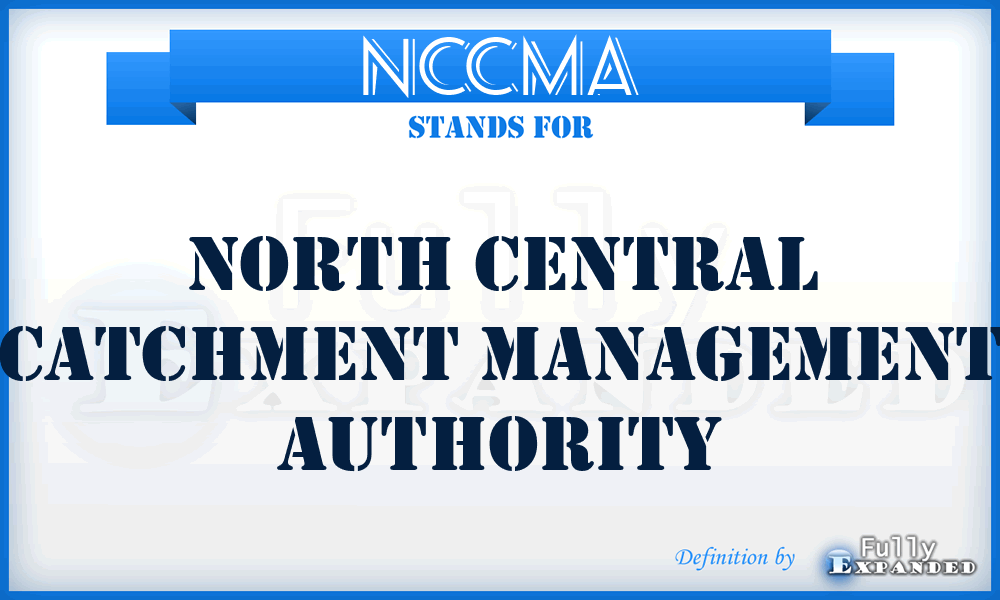 NCCMA - North Central Catchment Management Authority