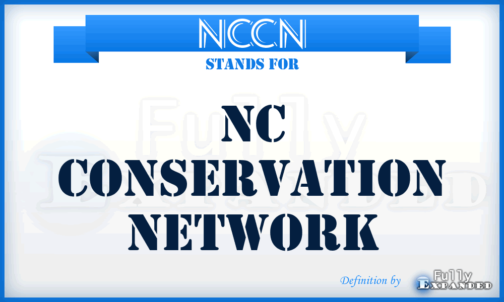 NCCN - NC Conservation Network