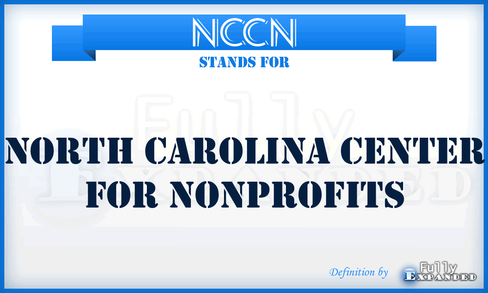 NCCN - North Carolina Center for Nonprofits