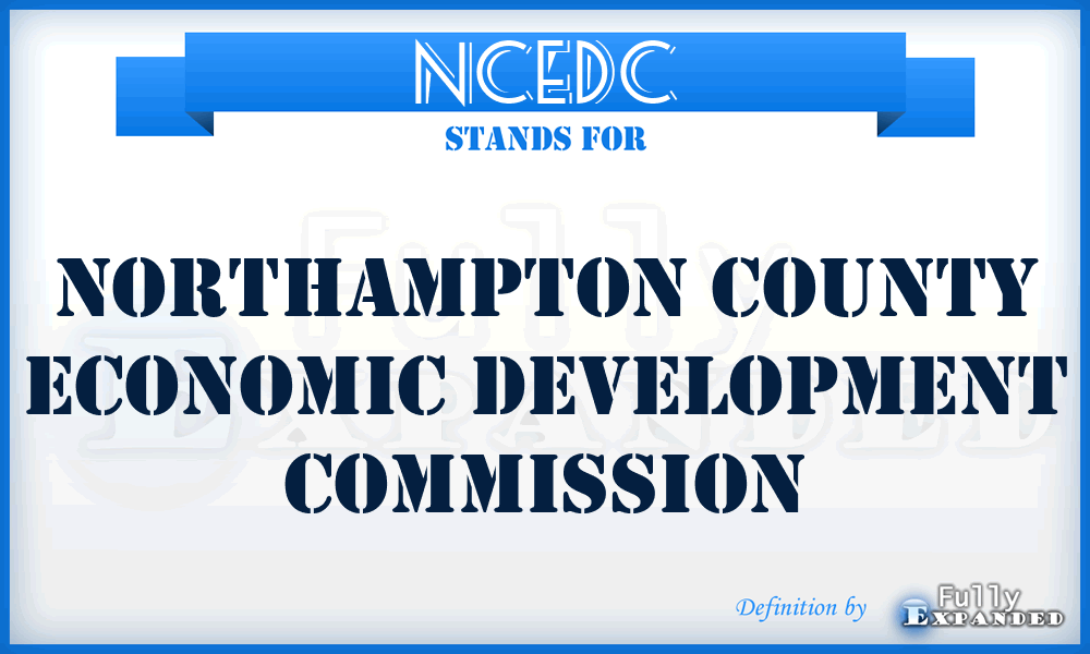 NCEDC - Northampton County Economic Development Commission